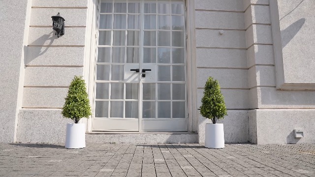 Amazon.com - Azoco 4ft Artificial Boxwood Topiary Trees (Set of 2