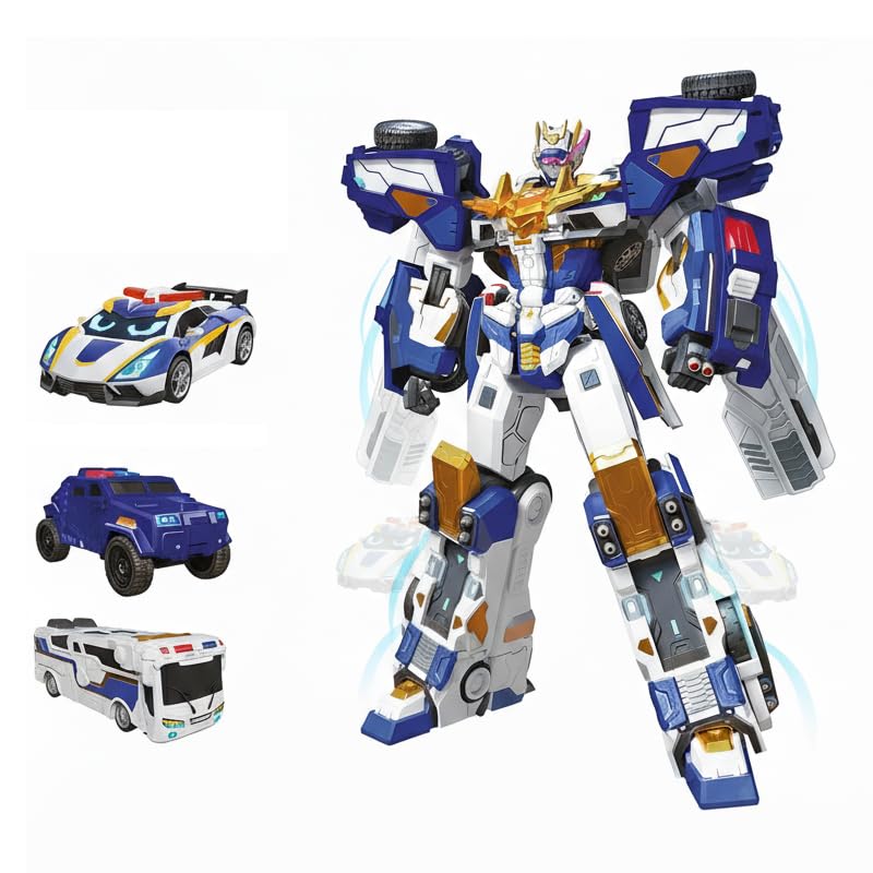 Amazon | メタルカードッボS ブルーカプトリニティ 3体合体 ロボット