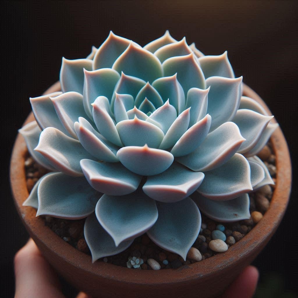 60+ SEEDS- Air Purifier Anti Radiation HYBRID ECHEVERIA SUCCULENT Seeds For Planting.-picture-26