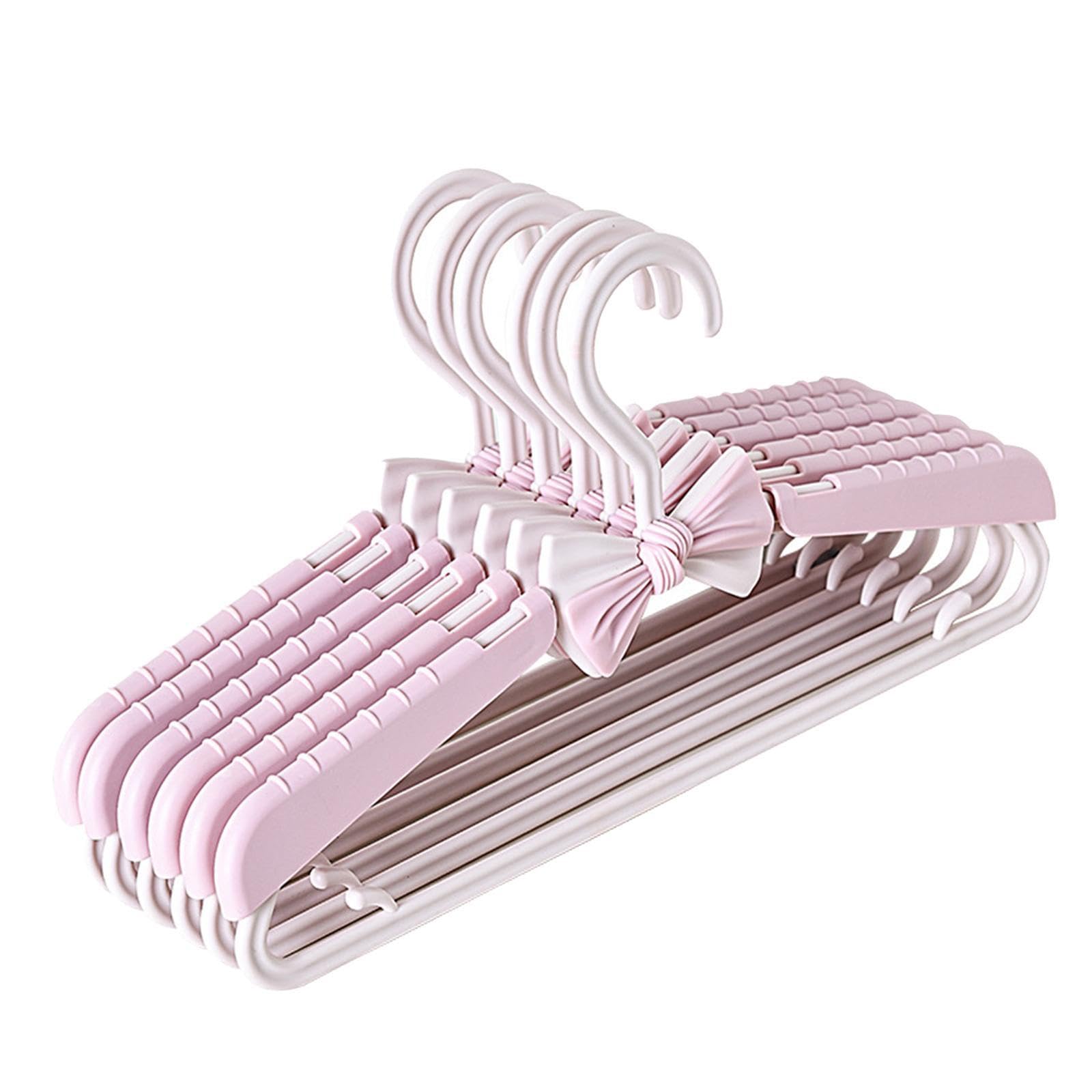 PIXZCSA Adjustable Portable Clothes Drying Rack Sturdy Fabric Hanger Bow Hanger Multipurpose Clothes Stand Home Hotel Clothes-rack Hangers Multifunctional