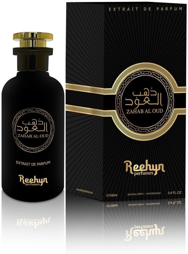 Zahab Al Oud from Reehyn Perfumes Unisex 100 ML Long Lasting Perfume|imported from uae