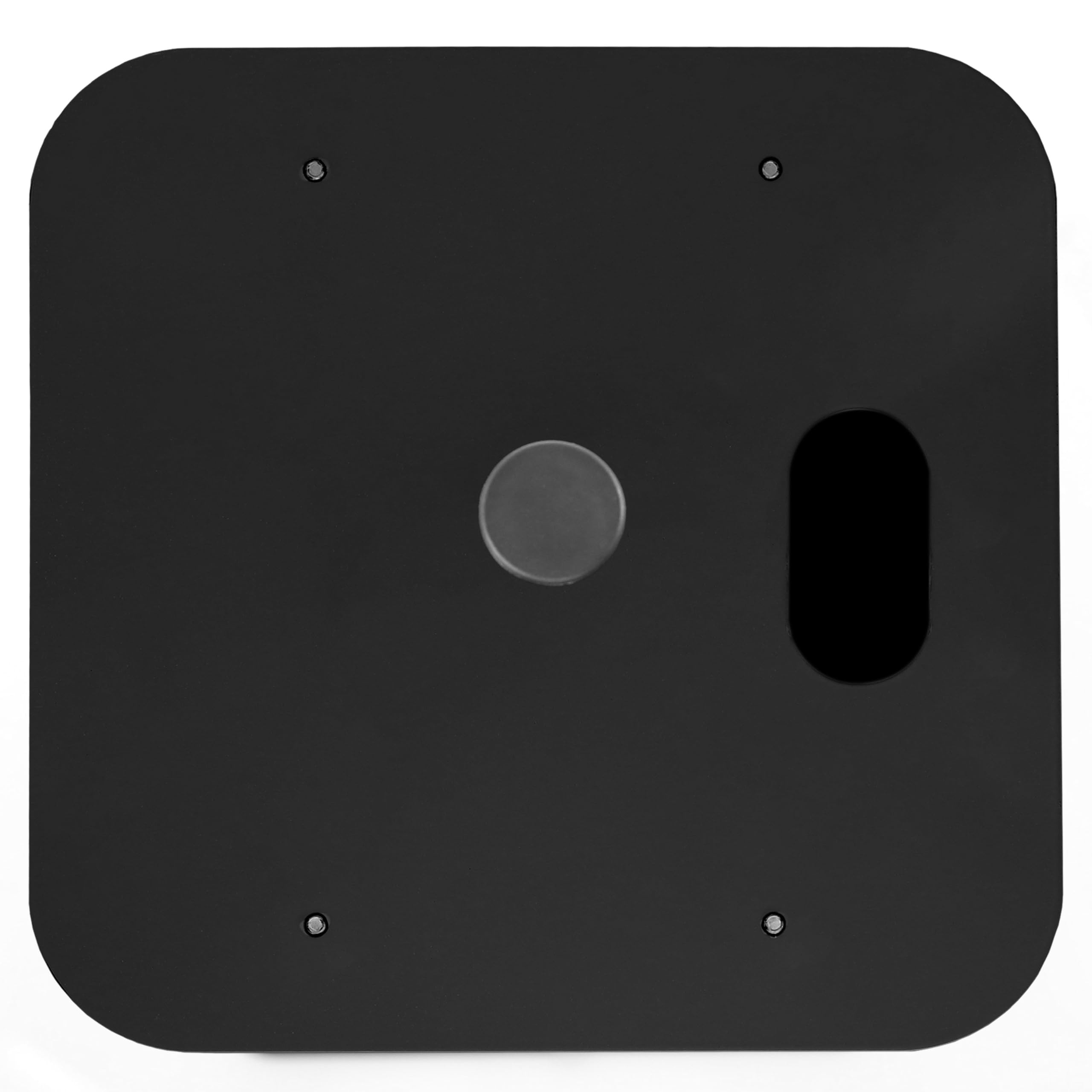 Totem extensible TOT 200-R BK de Plugger, avec lycra noir, fournis avec housse de transport. Mettez en valeur vos équipements et évènements en y installant enceinte, projecteur ou lyre mobile.