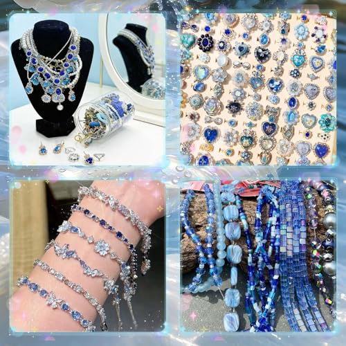 Image of SMUOBT Mystery Jewelry Jar Bundle - Surprise Vintage Jewelry Box for Women,Gift Jewelry Set (Necklace, Earrings, Rings,Kracelet,Keychain) - Unique Birthday Gift for Women