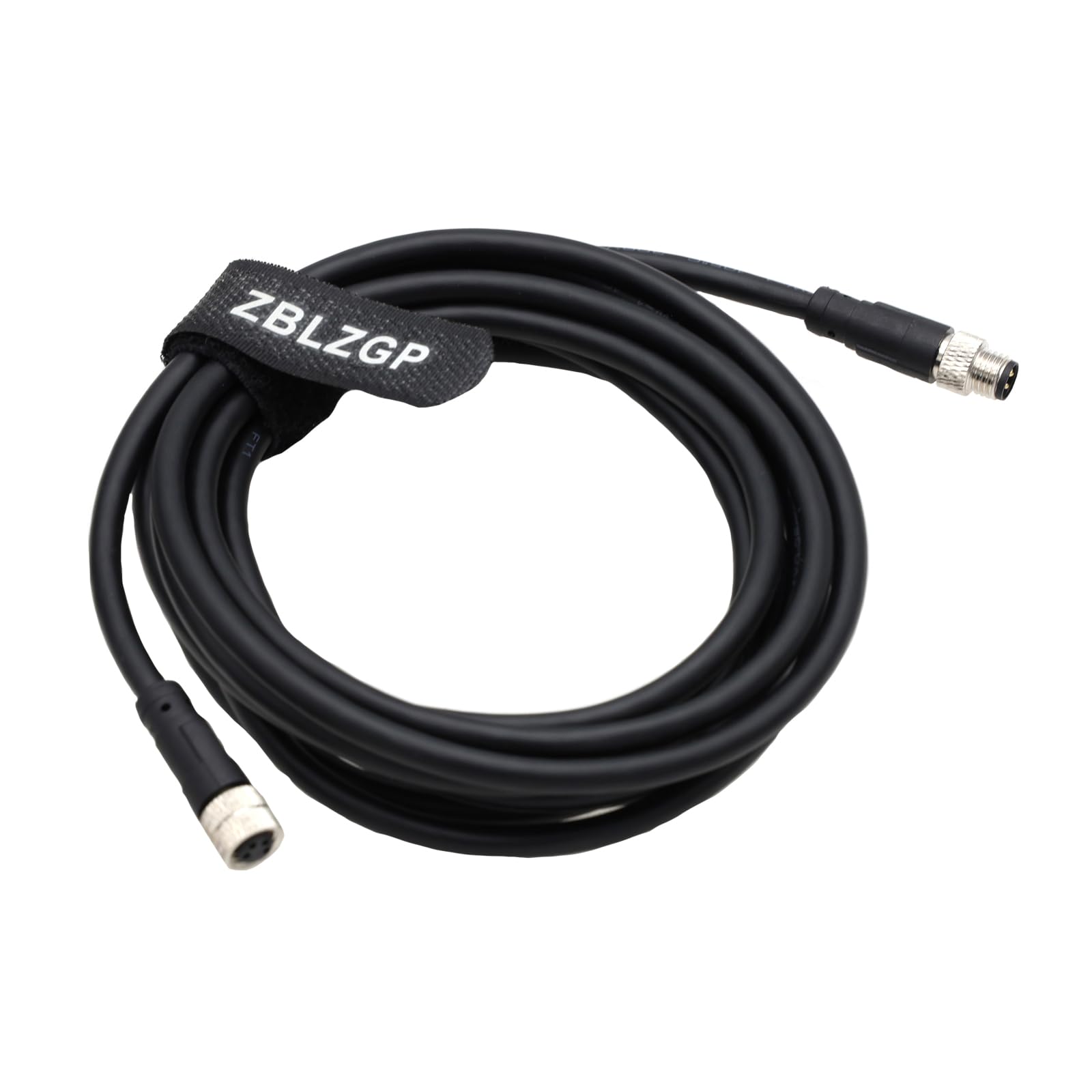 ZBLZGP M8 A Code 4 Pin Sensor Camera Cable Aviation Inserts Connector Screw Plug Connect PVC Male Female Extension Cable for Industrial Cameras 3M/9.8FT - Image 4