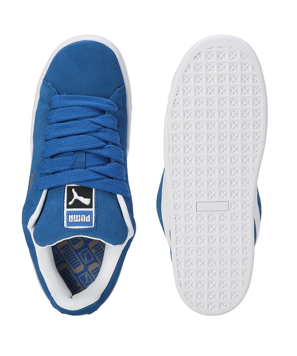 Puma sneakersy skórzane Suede XL kolor niebieski 395205