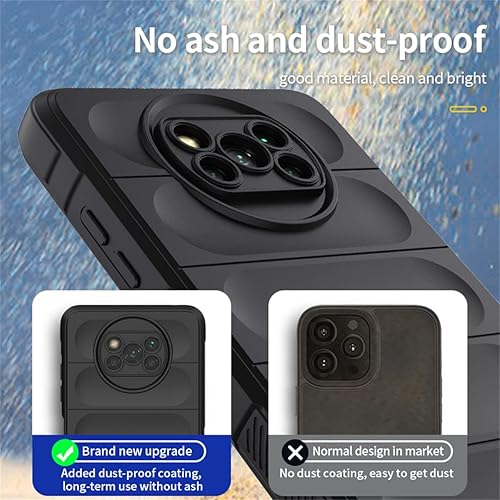 Miniatura 6 de AireWiki Funda compatible con Xiaomi Poco X3 NFC X3 Pro Funda de silicona protectora a prueba de golpes Forro antideslizante externo para Xiaomi