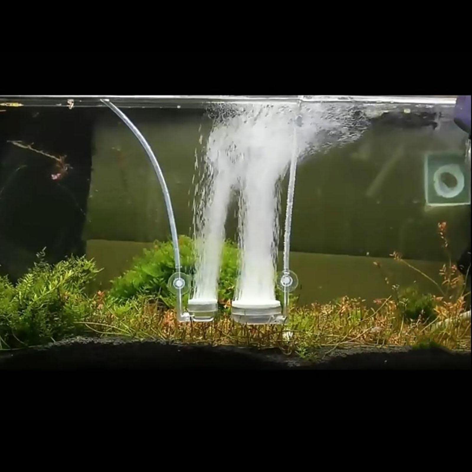 Set di 5 diffusori silenziosi per acquario, 7 x 6 cm