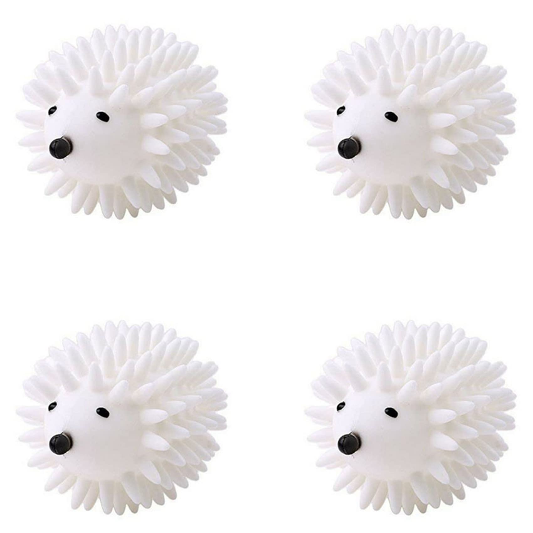 Hndhbfgrt 4X Laundry Ball Hedgehog Dryer Ball Reusable Dryer for Dryer Machine Anti- Static Ball Delicate