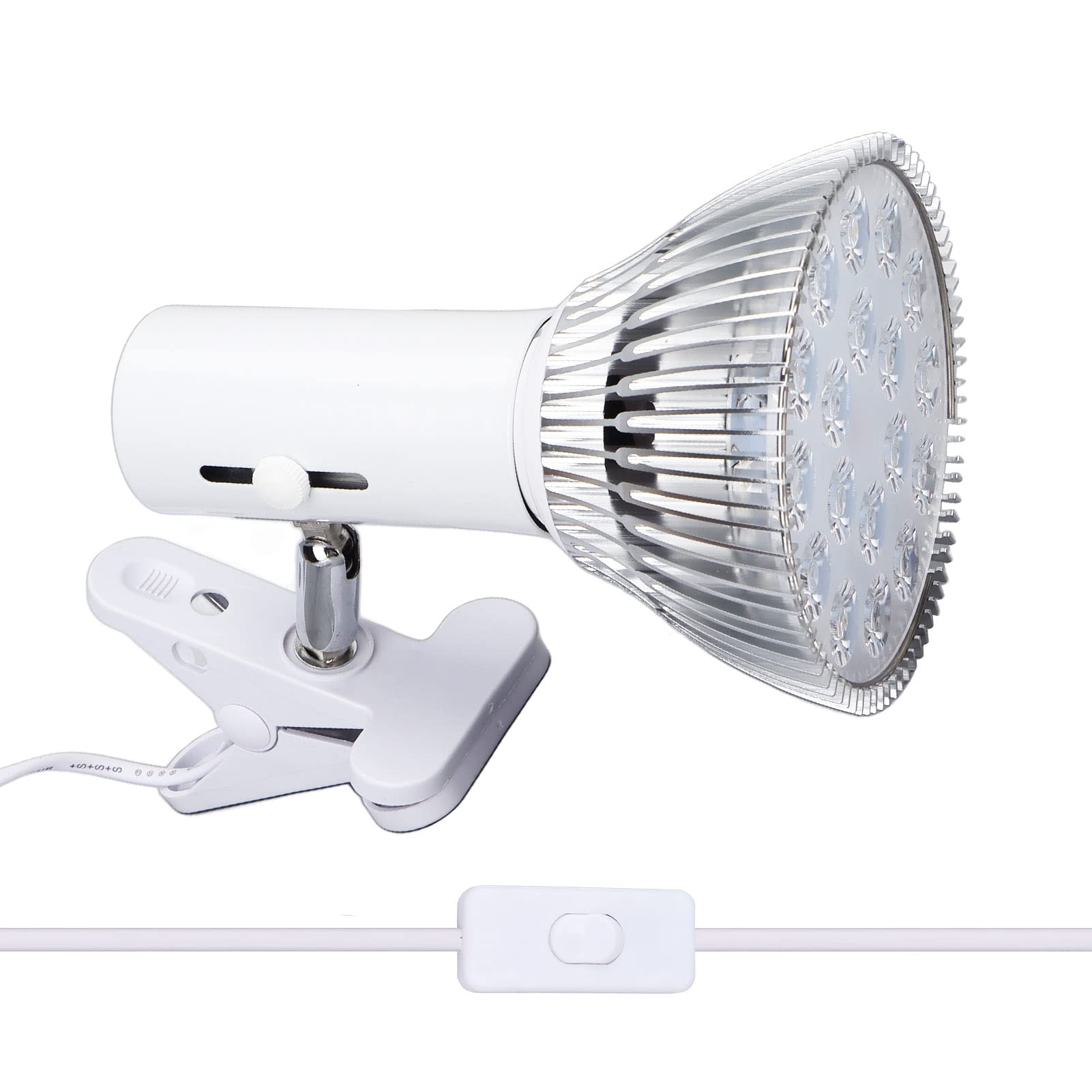 Red Light Therapy Lamp, Rotational Arm High Light Penetration Output Special Focusing Lens Uniform Lighting for Beauty Salons for Back(#3)