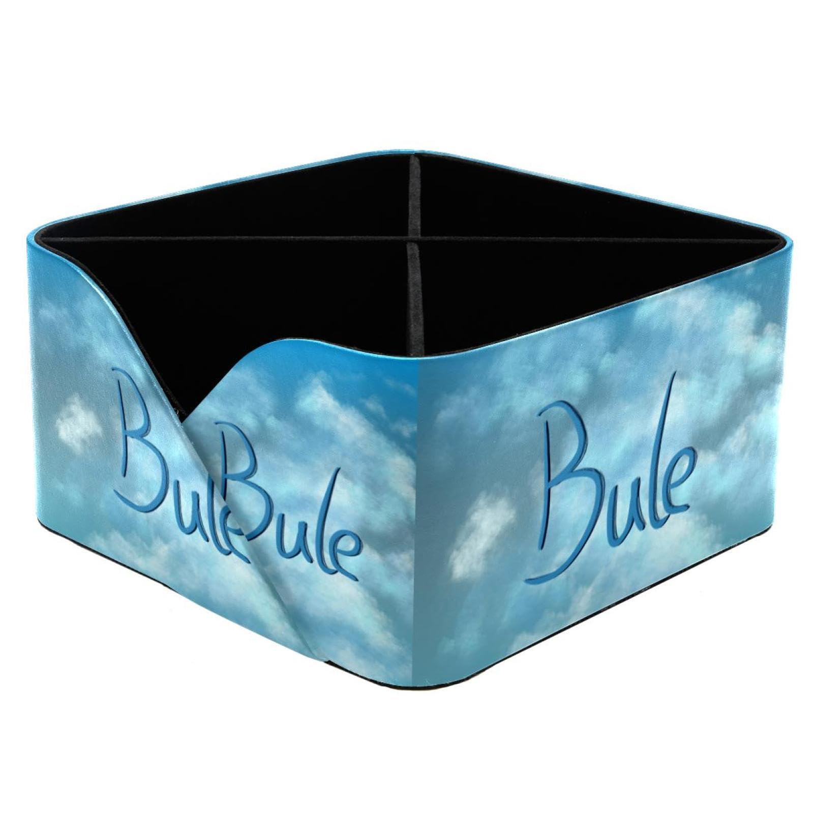 Porte-stylos rectangulaire Blue Sky boîte de rangement papeterie et maquillage