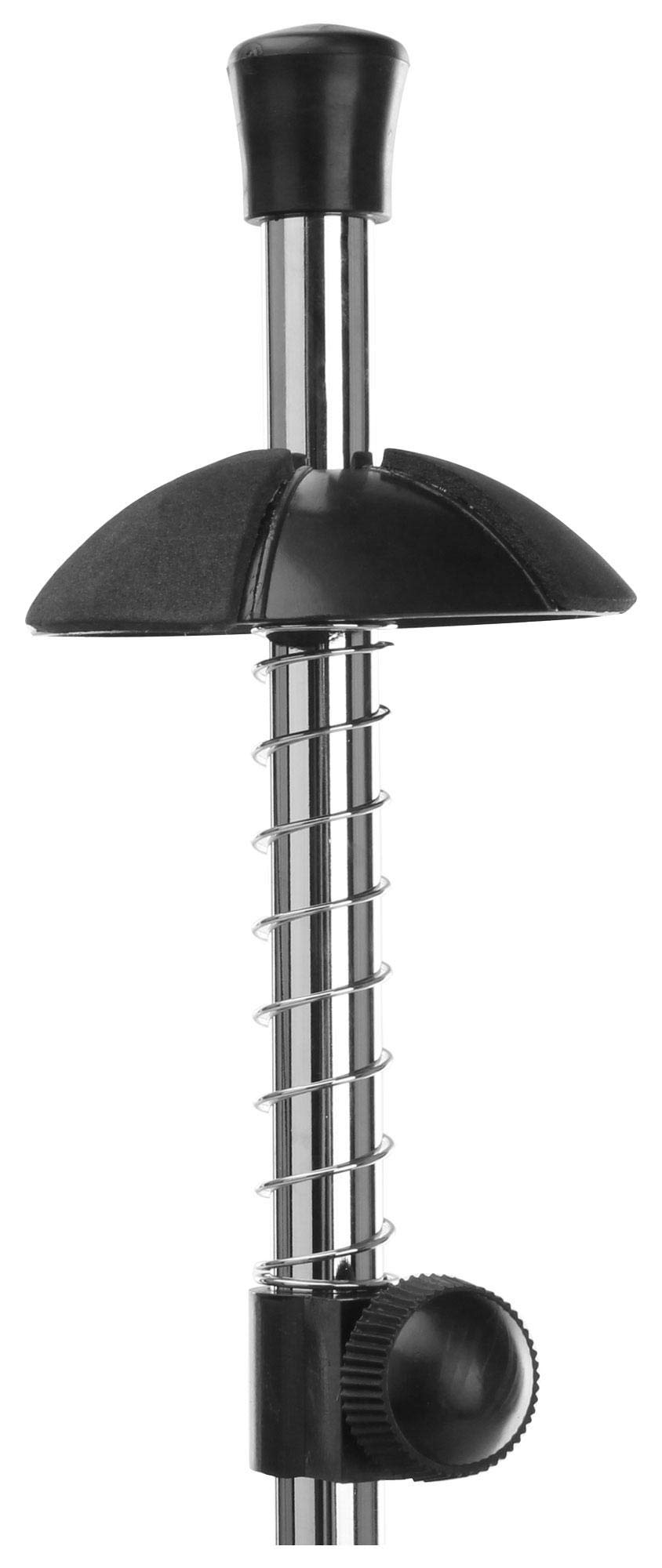Supporto Per Trombone Classic Cantabile A Doppia Staffa | Altezza Regolabile 70-105 Cm | Gomma Morbida E Piedini Antiscivolo | Pieghevole