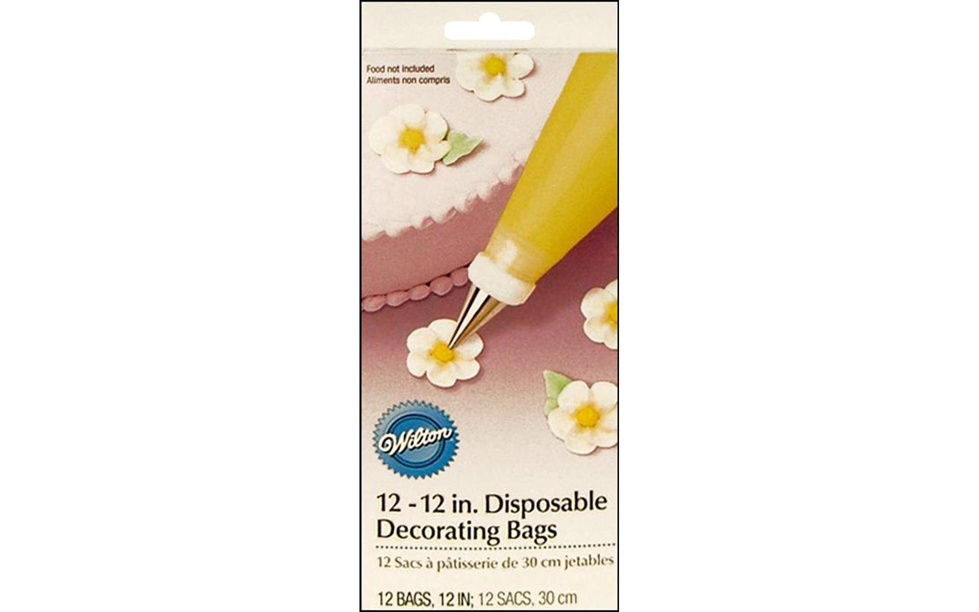 Wilton 12-Inch Disposable Decorating Bags, 12-Count