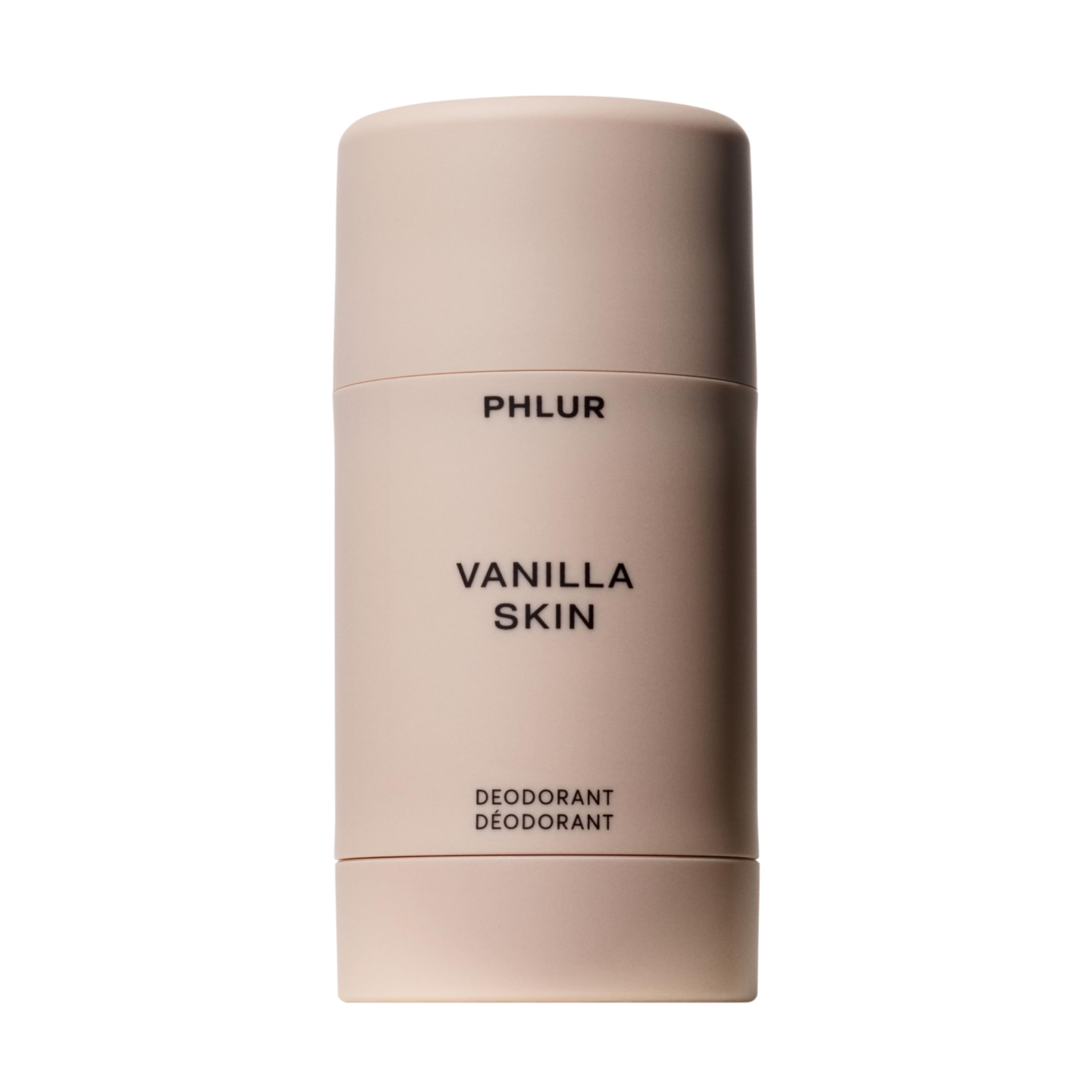 PHLURVanilla Skin Natural Deodorant - 48 Hour Odor Protection Natural Baking Soda Free & Aluminum Free, Salicylic Acid, Arrowroot Powder, Algae & Tamanu Oil - No Residue or Irritation