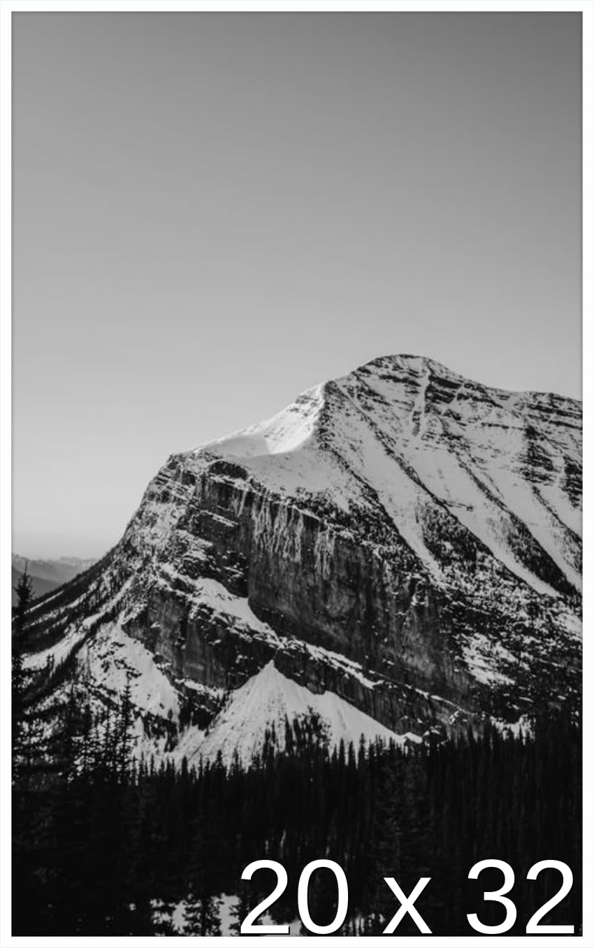 Frame It Easy 20 x 32 White Metal Frame (Ashford)