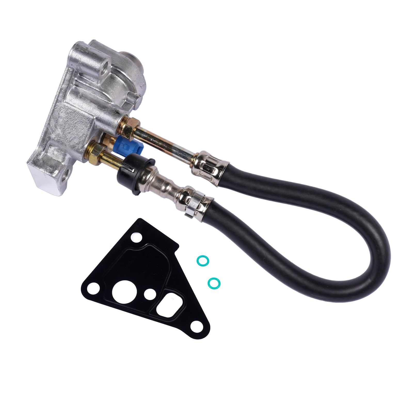 Regolatore di pressione del carburante con guarnizione Compatibile con Dis*cov*ery 2 TD5 2.5 LR016319 Hopzty