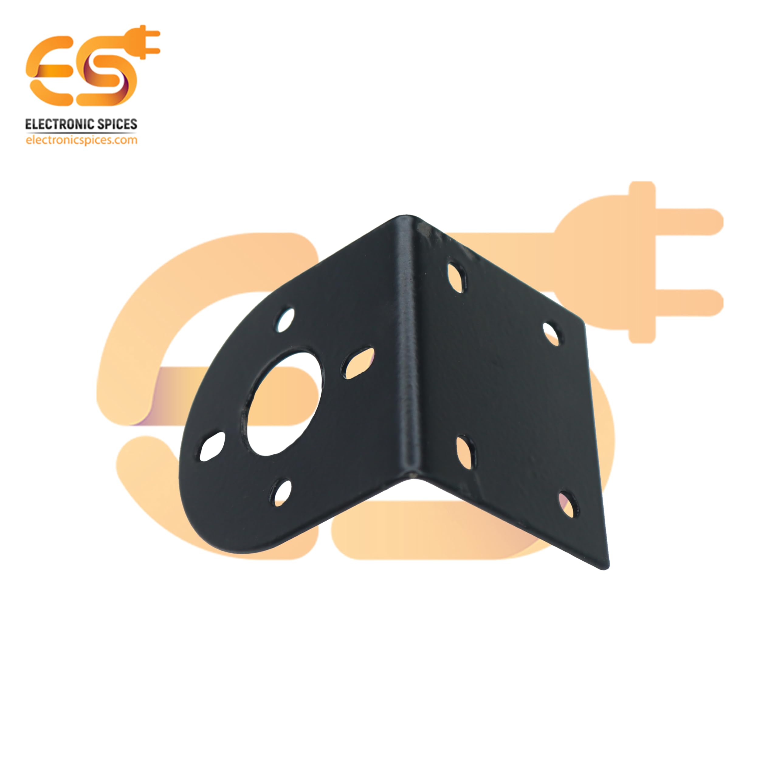 Electronic Spices 12V DC 555 Motor mounting Brackets L Shape with Nut 3
