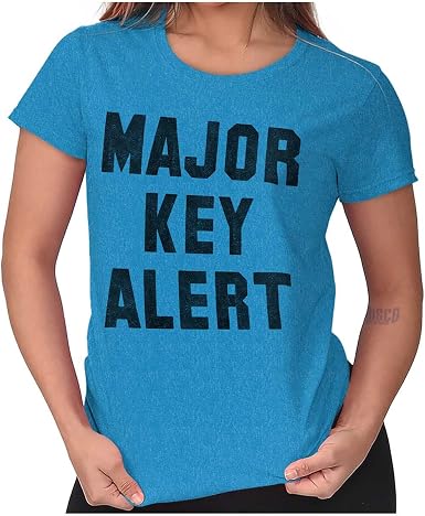Amazon.com: Brisco Marcas Major Key Alert Rap Emprendedor Éxito Mujer T  Shirt Señoras Tee : Ropa, Zapatos y Joyería