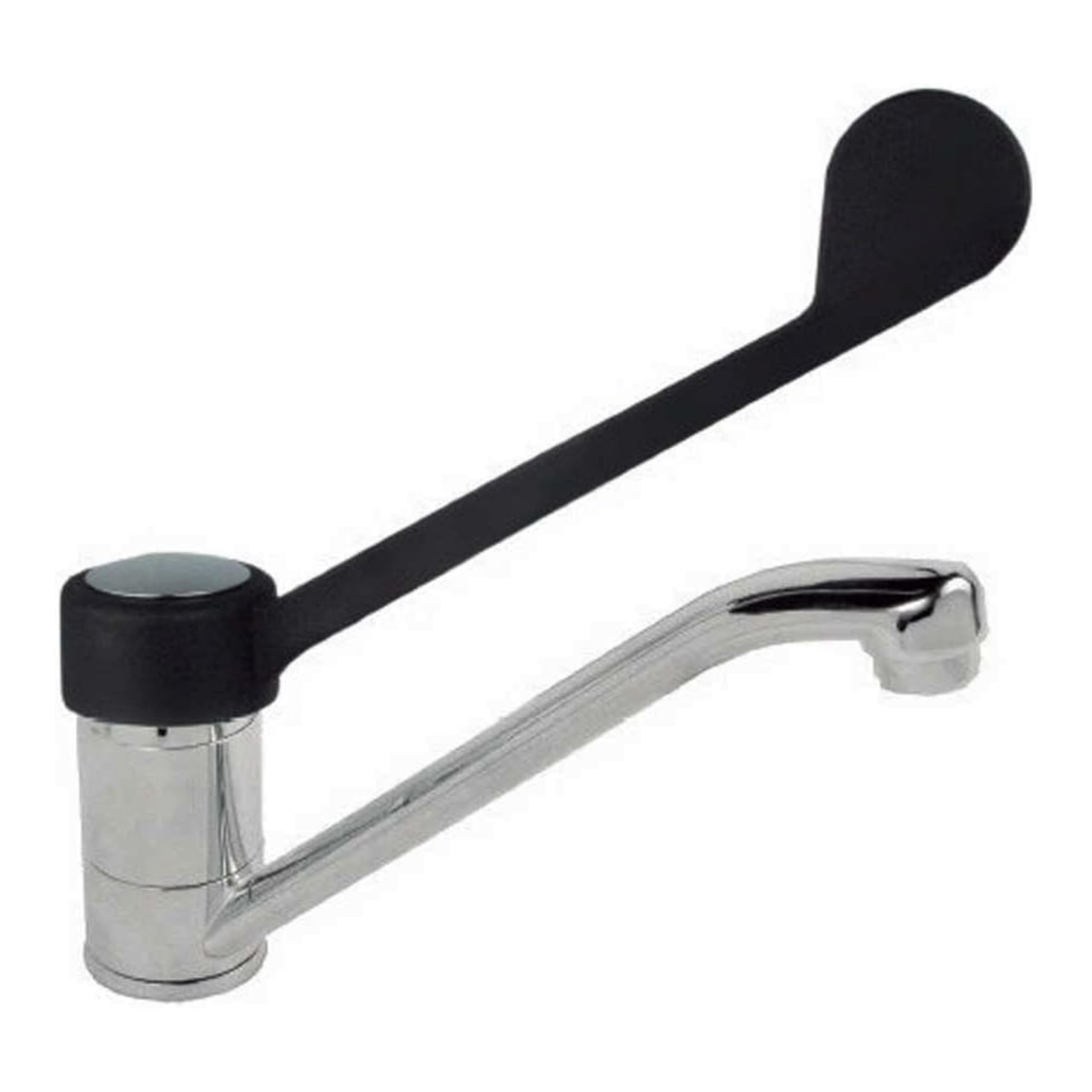 Grifos Cocina Fregadero - Grifo Con Maneta Ergonómica, Grifo Monomando, Caño Orientable, Uso Ideal Para Cocina, Material Latón, Maneta Gerontológica