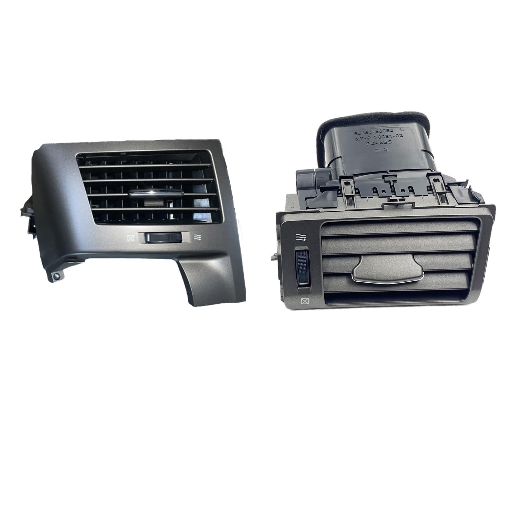Pasuje do Lexusa LX570 LX450 LX460 2007-2017 Wylot powietrza z deski rozdzielczej Penal Wylot klimatyzacji Osłona kratki nawiewu powietrza na deskę(RH (1 piece))