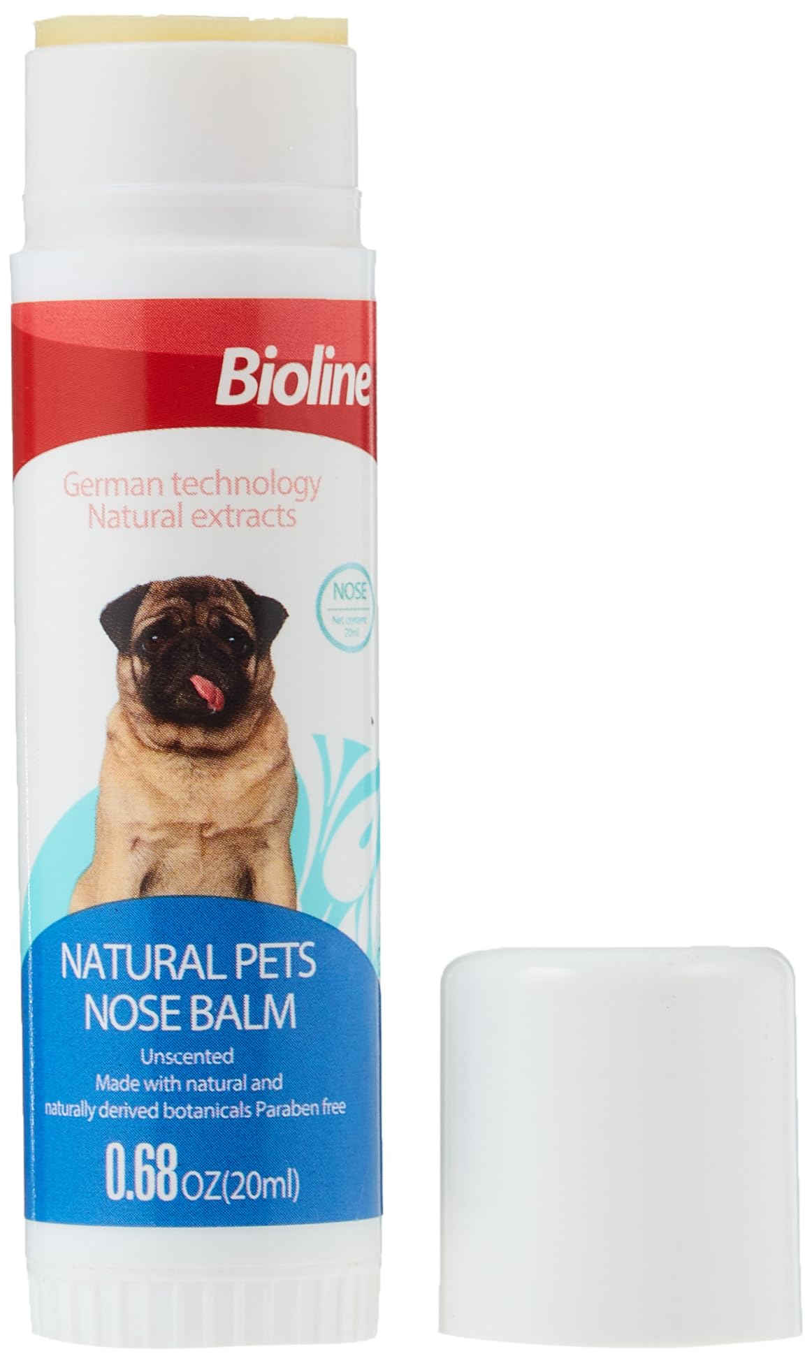 Natural Pets Nose Balm Moisturizer 20 ml, Multicolor