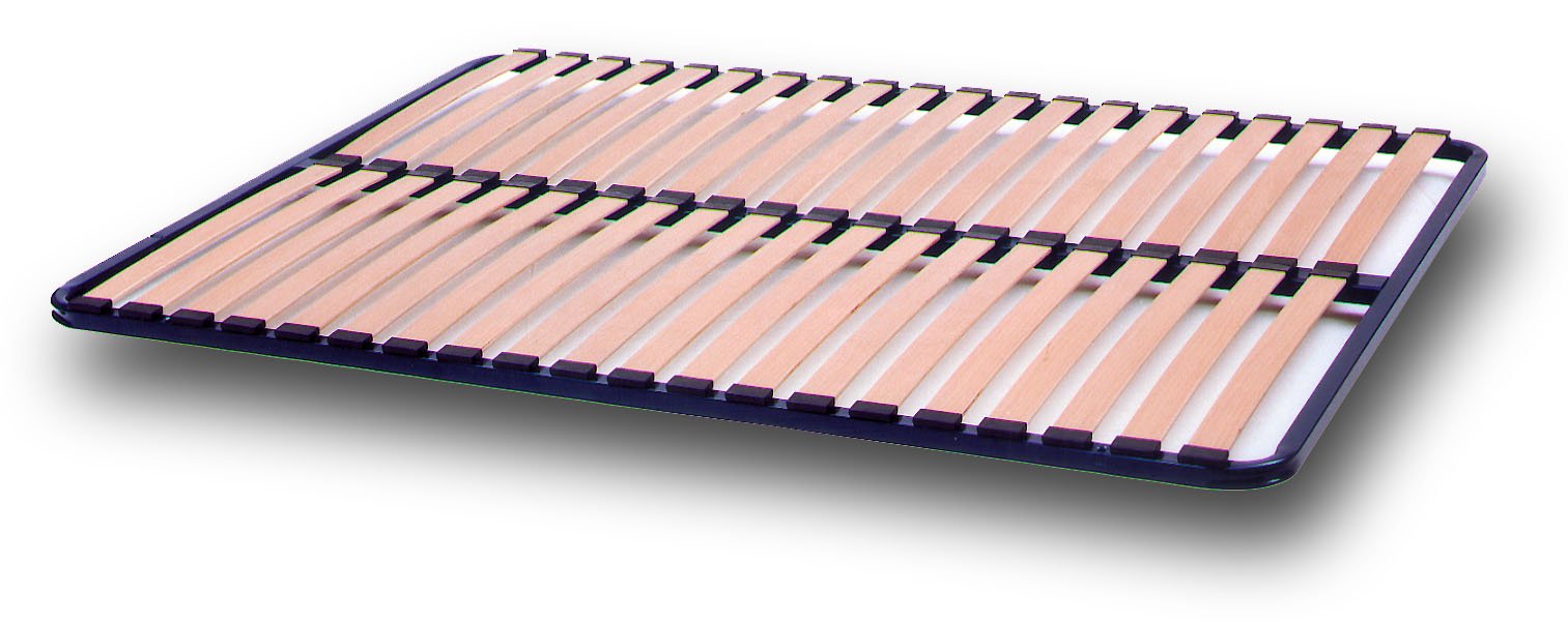 Sommier Cadre 20 Lattes - Bleu Nuit - 130 X 190 Cm