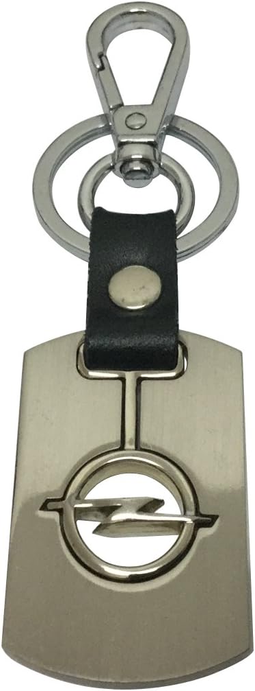 Daiden Chrome Metal Keychain Key Chain Ring Keyring Keyfob Key Holder For Opel Driver Car Enthusiast Automotive