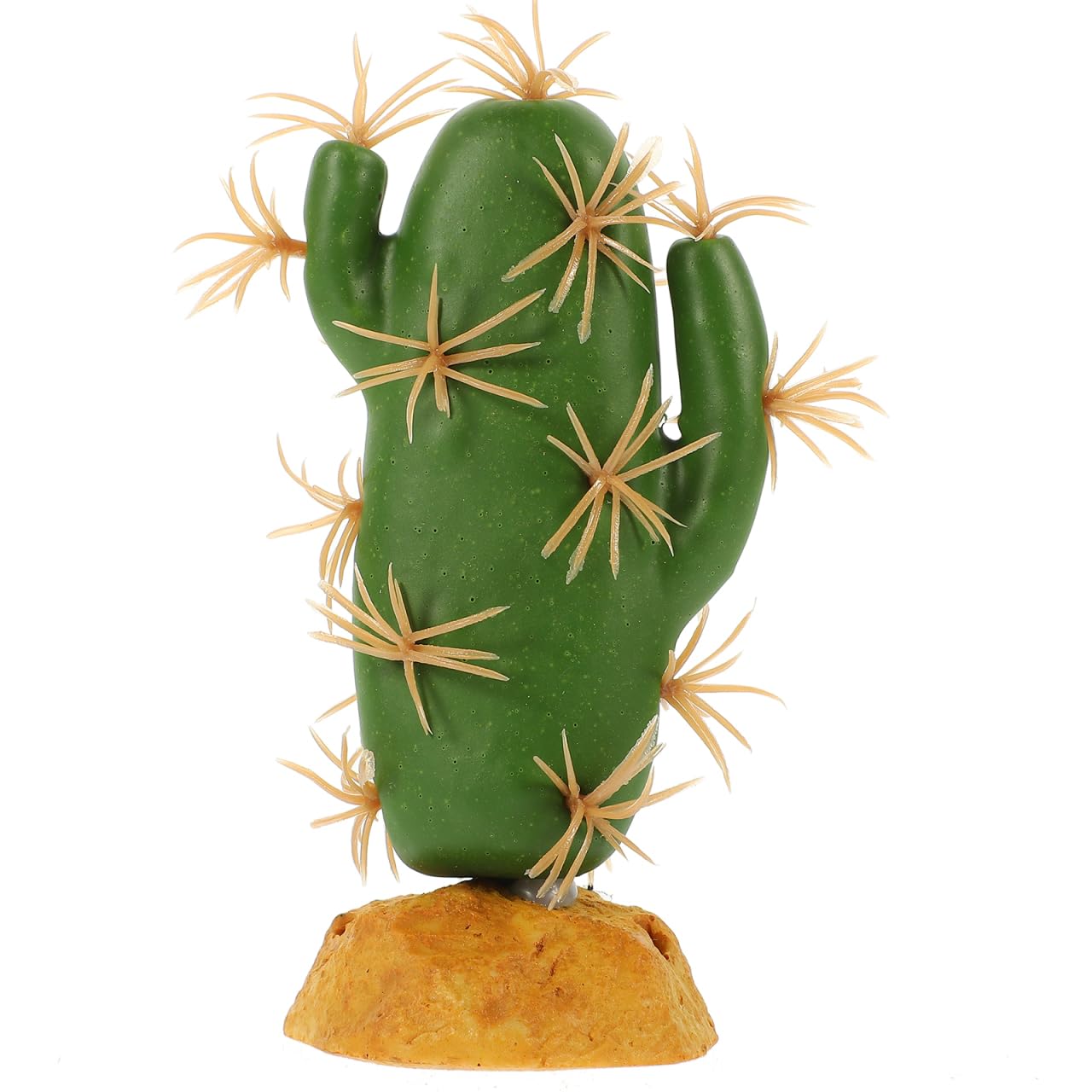 Amosfun Terrarium Cactus Plants, Simulation Cactus Figurine Ornaments, Landscaping Decoration for Lizard Gecko Bearded Terrarium