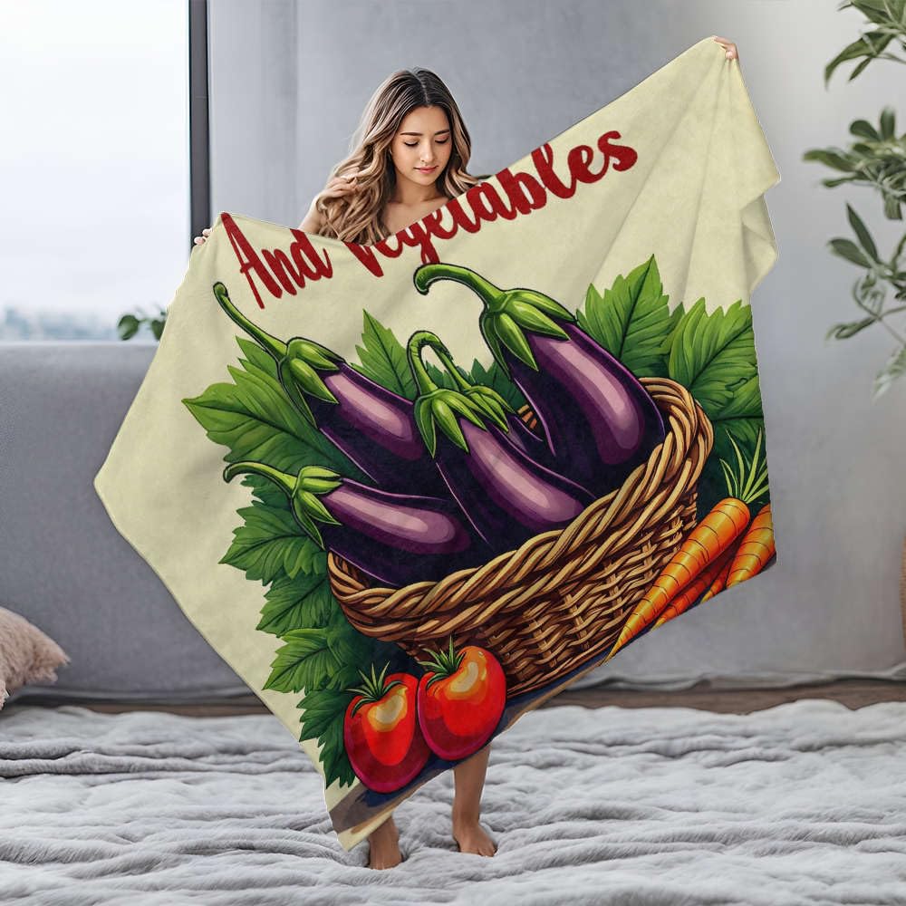 Cadeaux de Pâques originaux avec cette grande couverture personnalisée pour bébé en flanelle
