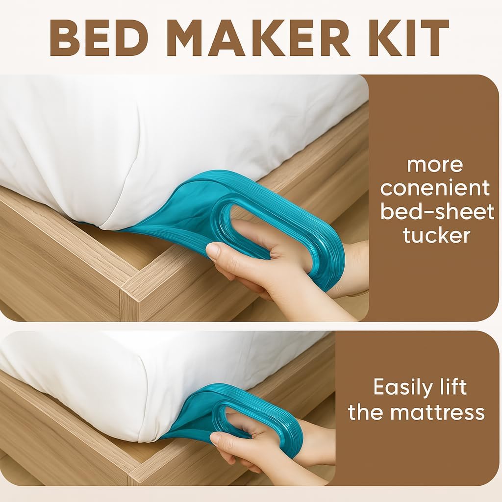 HARICEN Bedsheet Tucker Tool (Pack of 2 Multi Color) 4