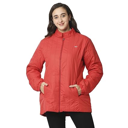 Zeel Womens Winter Jackets | Sport Wear for Trekking, Yoga, Workout & Jogging | Thermal Hybrid Jacket | Cycling Jackets for Women Regular Fit | WB101