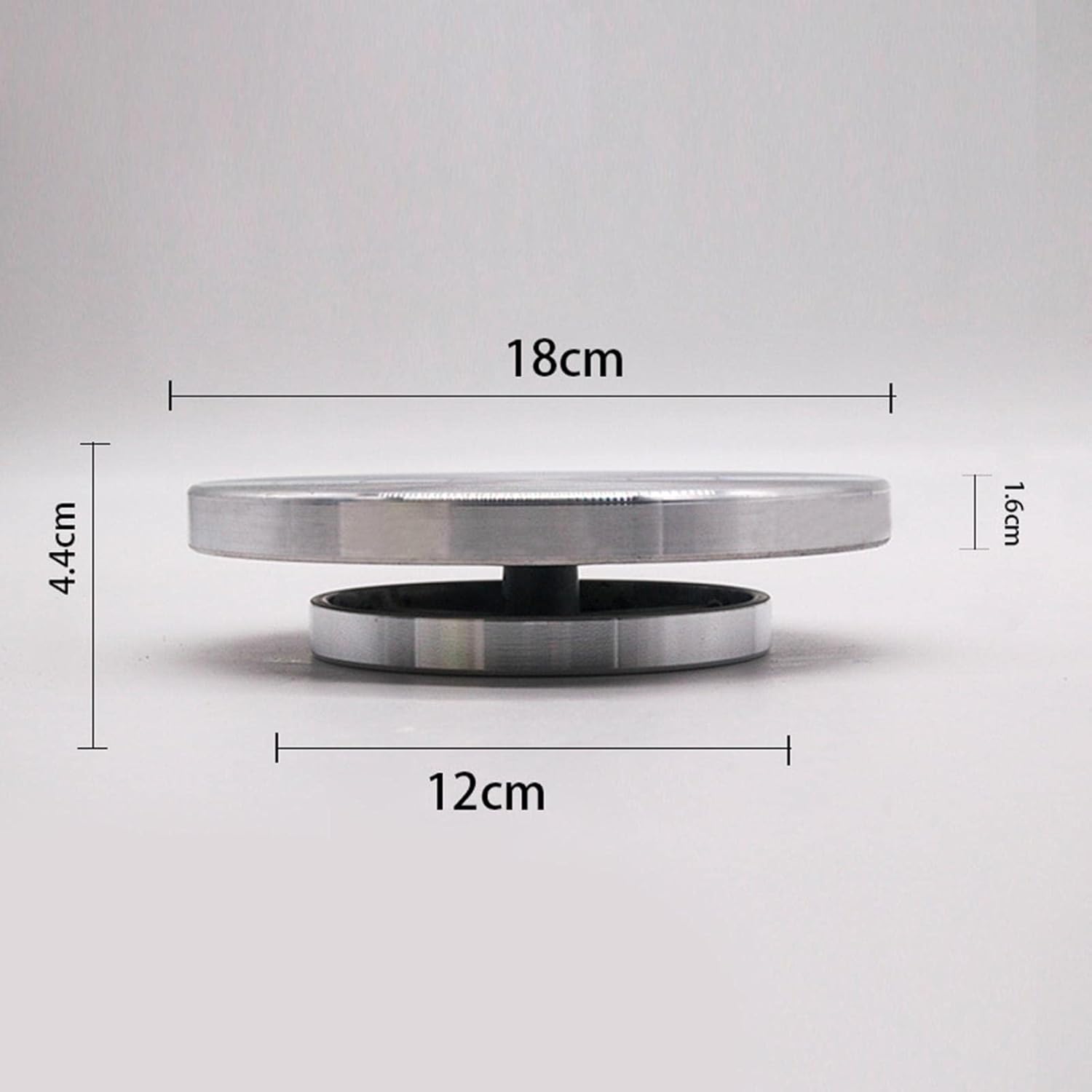 Pottery Banding Wheel Manual Forming Sculpting Turntable Ceramic, 18cm