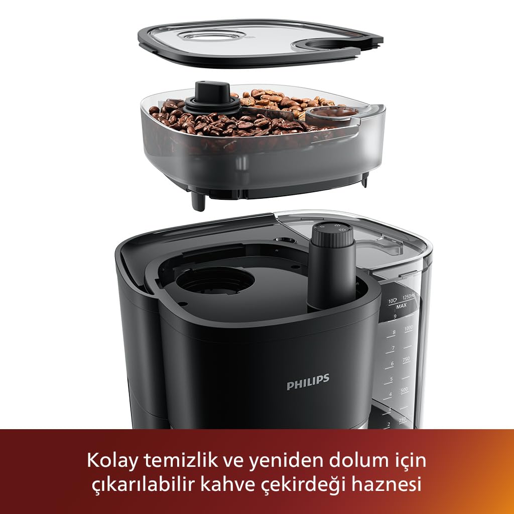 Philips Grind&Brew Coffee Machine (HD7888/01)