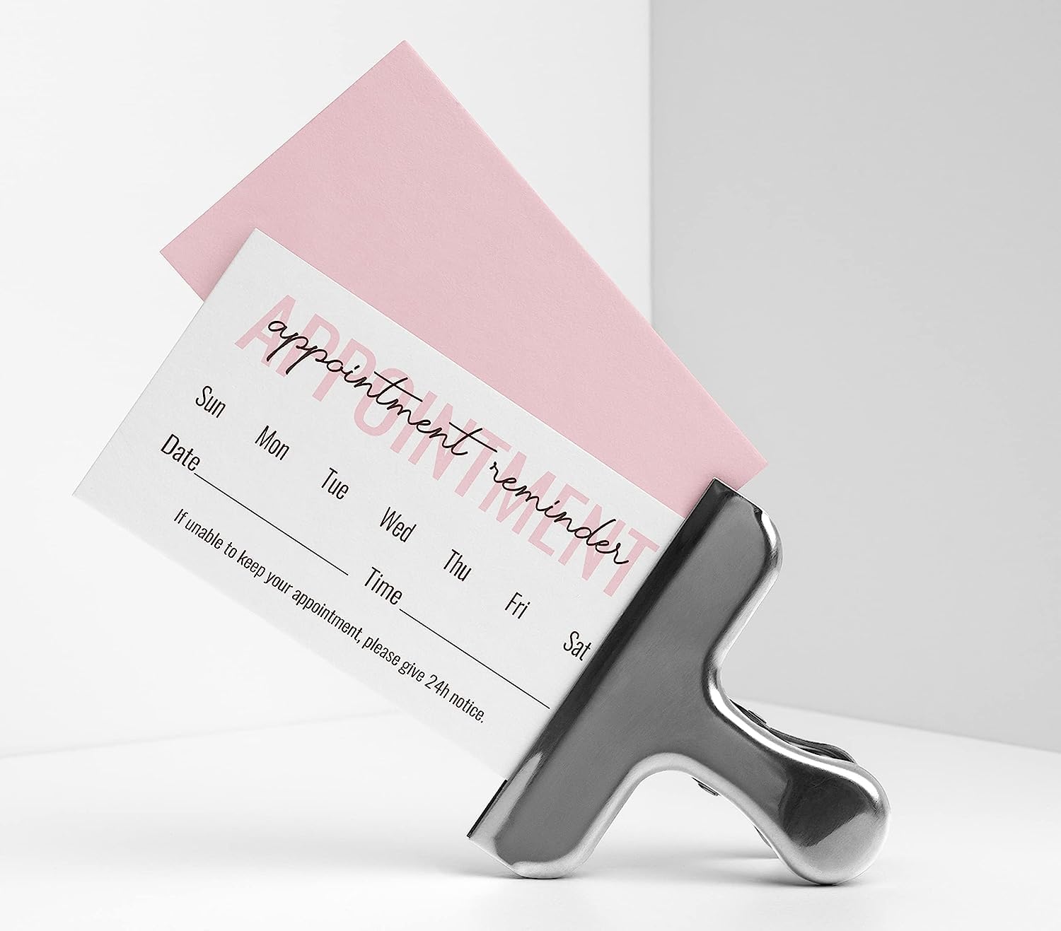 Pre-Printed Business Card Size Appointment Cards For Your Small Business