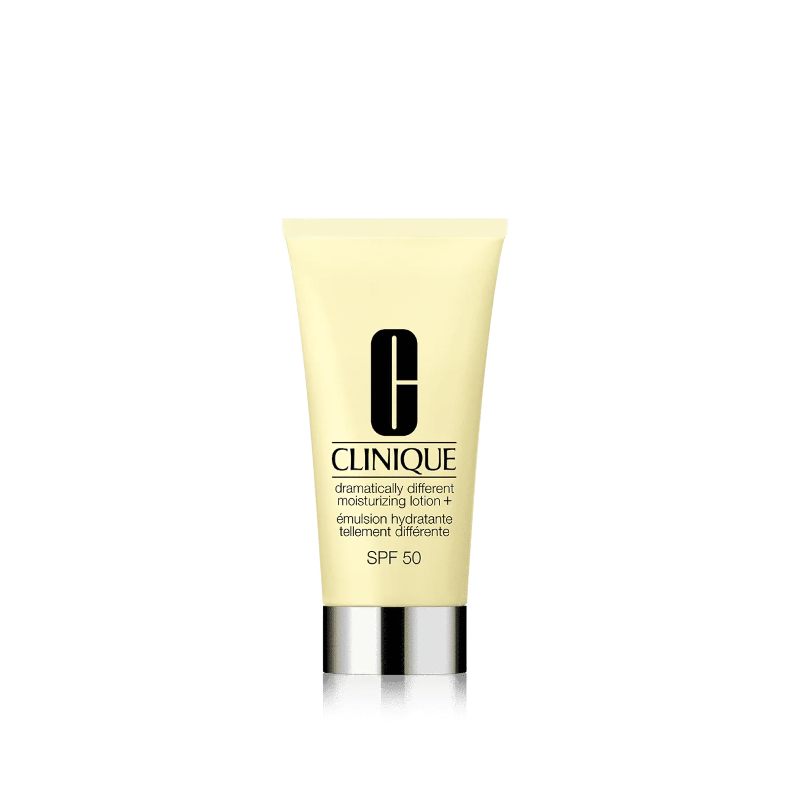 Clinique Dramatically Different Moisturizing Lotion + SPF 50 for Dry To Dry Combination Skin Types, Clear, 50 ml (Pack of 1)