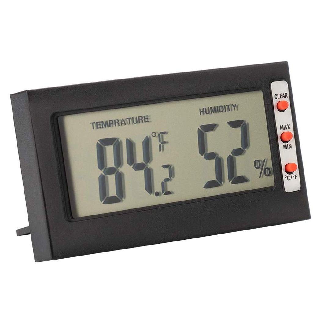 Hygromètre thermomètre intérieur PNAWLLCF-65 numérique avec montage mural