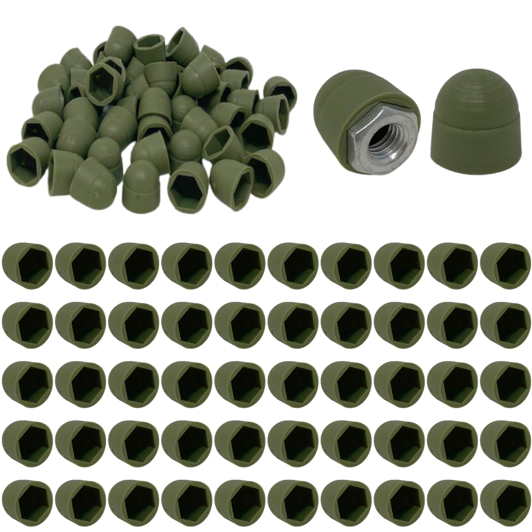 50 Pack Elite Greenhouses Nut Cappings (Olive)