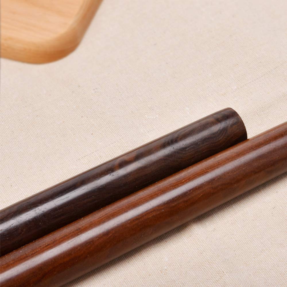 Nudelholz aus Buche, Nudelholz massiv, Premium-Nudelholz aus Holz mit Antihaftbeschichtung for Knödelhaut, Pizza und Gebäck – 270 mm