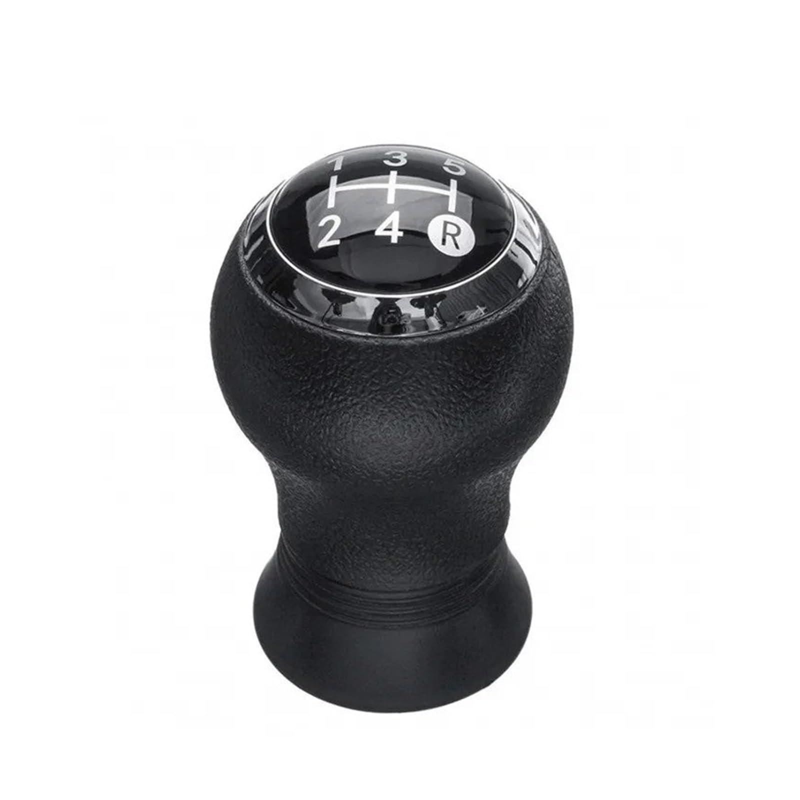 Jxewmtmc One Color For Toyota For Corolla For Verso For Rav4 For Yaris 1992-2009 Chromed Pu Leather 5 Speed Mt Car Gear Shift Knob Gear Stick Shift Cover
