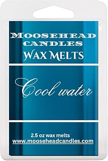 Coolwater Cologne Inspired Wax. Melts – Masculine Scented 2.5oz Wax Melts – Cologne & Woodsy Fragrances – Soy Blend – Handmade in USA – Supports Animal Rescue (Coolwater Cologne)