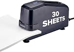 Bostitch Impulse Electric Stapler for Office, Classroom & Home, 30 Sheet Capacity, Fast No-Jam Automatic Stapling, Refill Alert & FastLoad System, Durable Design, Black, 1 Pack