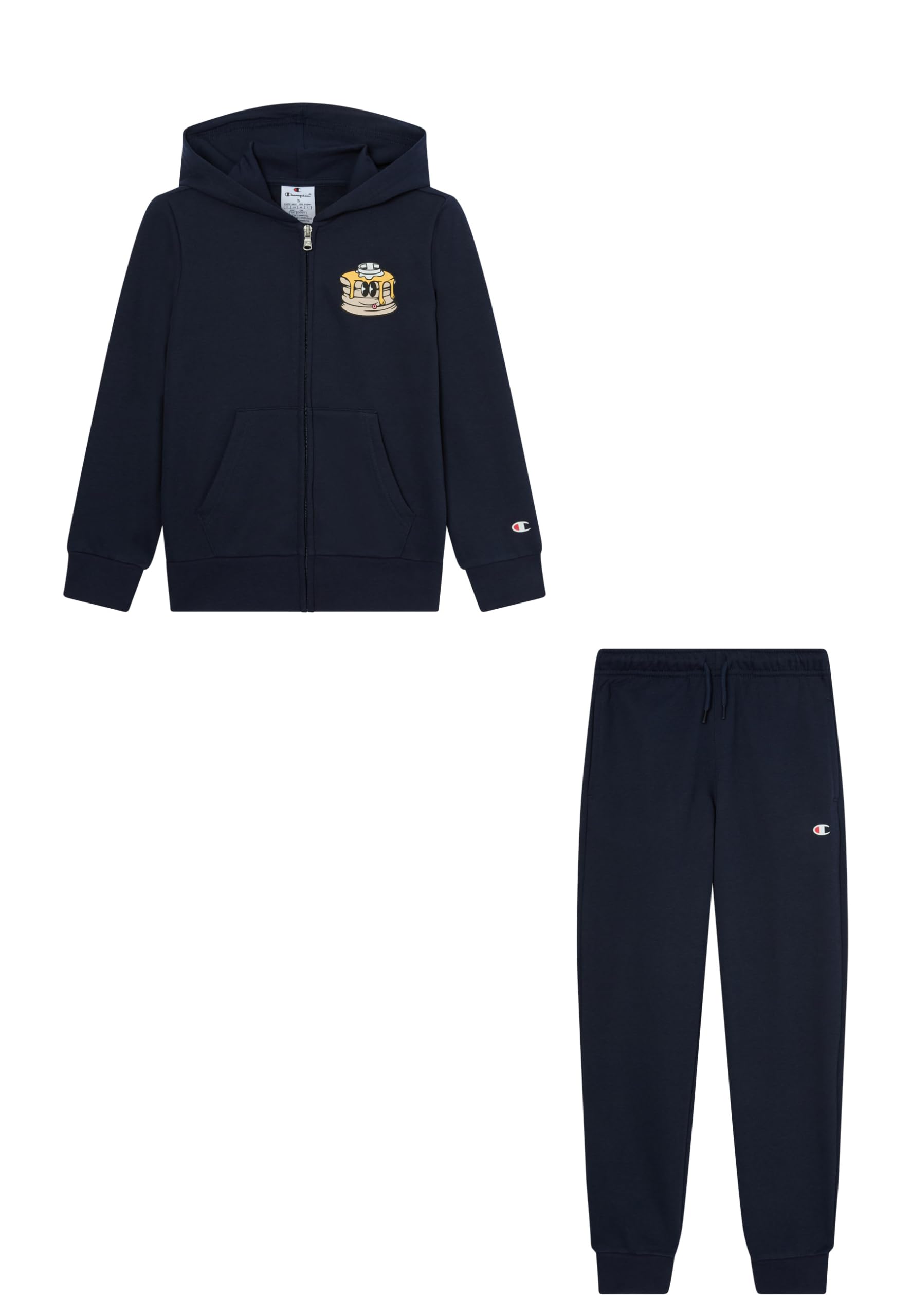 Champion Legacy Jungen Sweatsuit Graphics, XXS, Blau, blau, XXS