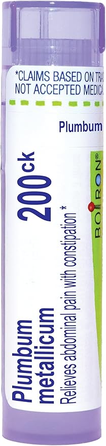 My Personal Guide to the Best Homeopathic Remedies for Intermittent Claudication 13 Boiron Plumbum Metallicum 200Ck for Constipation While Traveling - 80 Pellets
