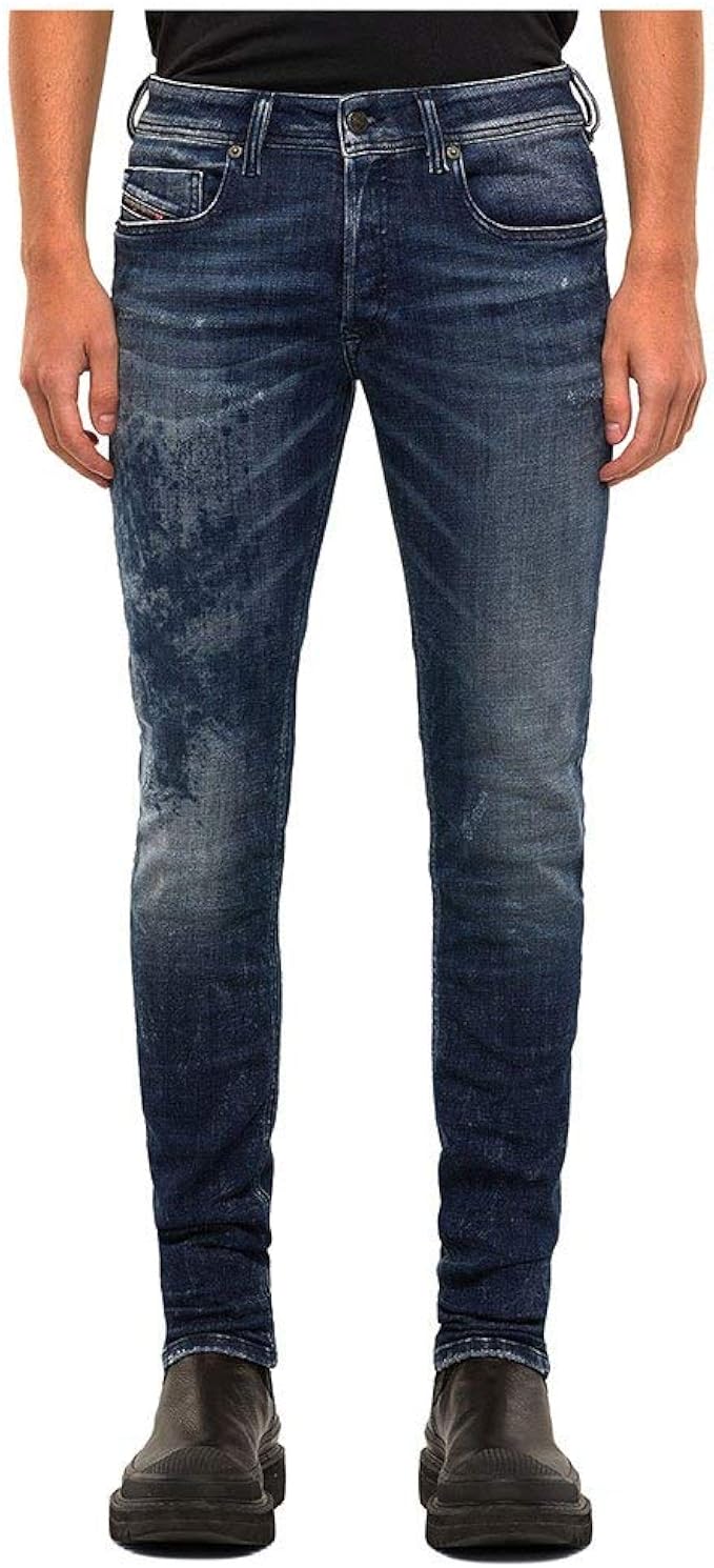Diesel Sleenker-x L.30 Pantaloni Jeans, 01 Blu Denim, 31 Uomo : Amazon.it:  Abbigliamento
