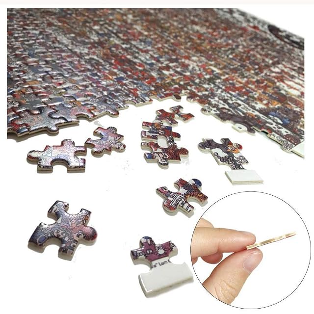 Foto 2 de 5 de BALIWANLSY Puzzles De 1000 Piezas para Adultos, Montaje De Madera Jigsaw Puzzles