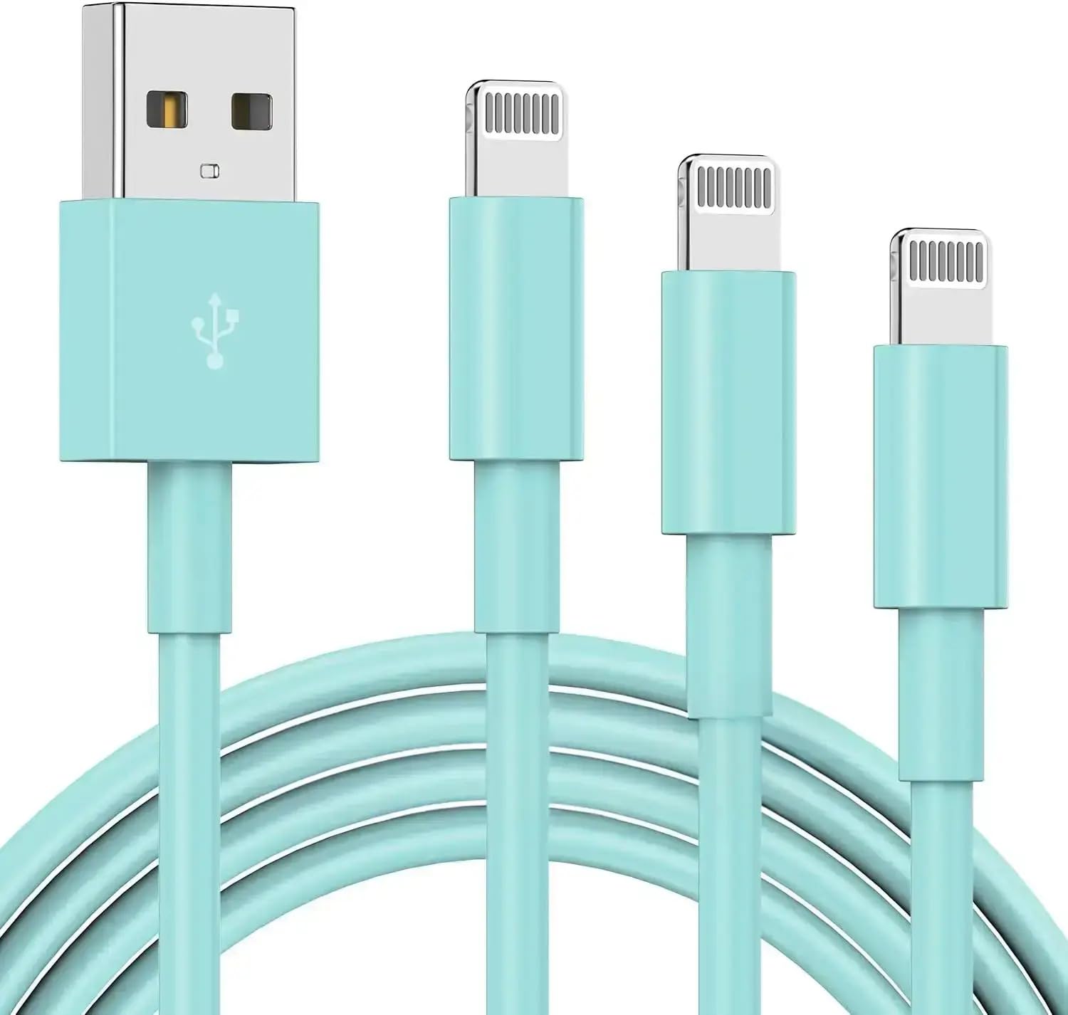 3 Pack Apple MFi Certified iPhone Charger Cable 6ft, Apple Lightning to USB Cable Cord 6 Foot, 2.4A Fast Charging,Apple Phone Long Chargers for iPhone 14/13/12/11/11 Pro/11 Max/X/XS/XR/XS Max/8/7/6 — Amazon image 26