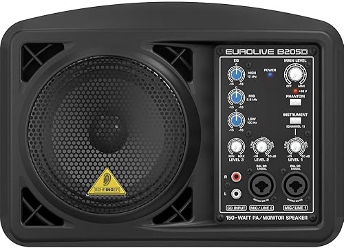 Miniatura 2 de Behringer Eurolive B205D Active - Sistema de altavoces PAmonitor de 150 vatios