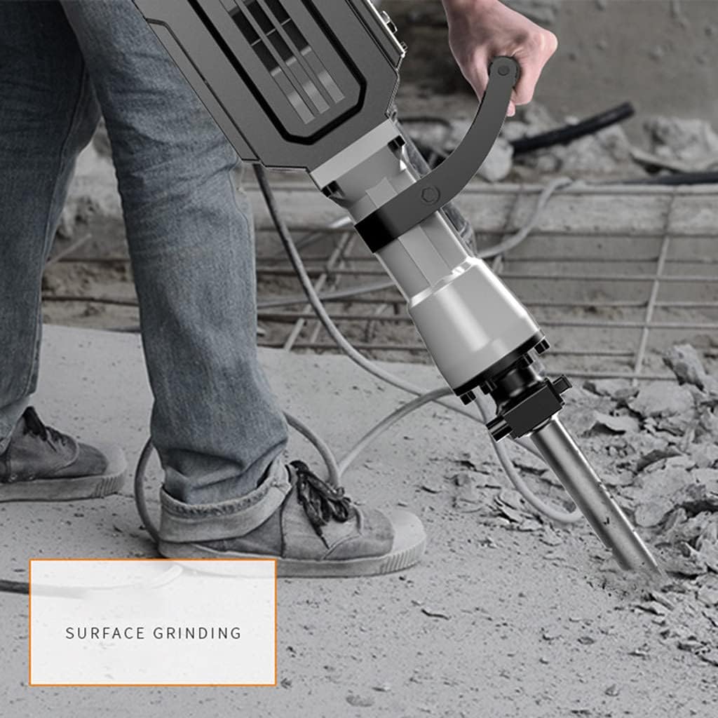 Silver 1 PCS Round Shank Square Shank Hammer Bits Point Chisels Flat Chisels For Electric Pick Tools Wear-resistant Set Woodworking