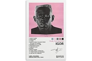 Igor Poster Tyler the Creator Room Aesthetic Framed Wall Art Decoration