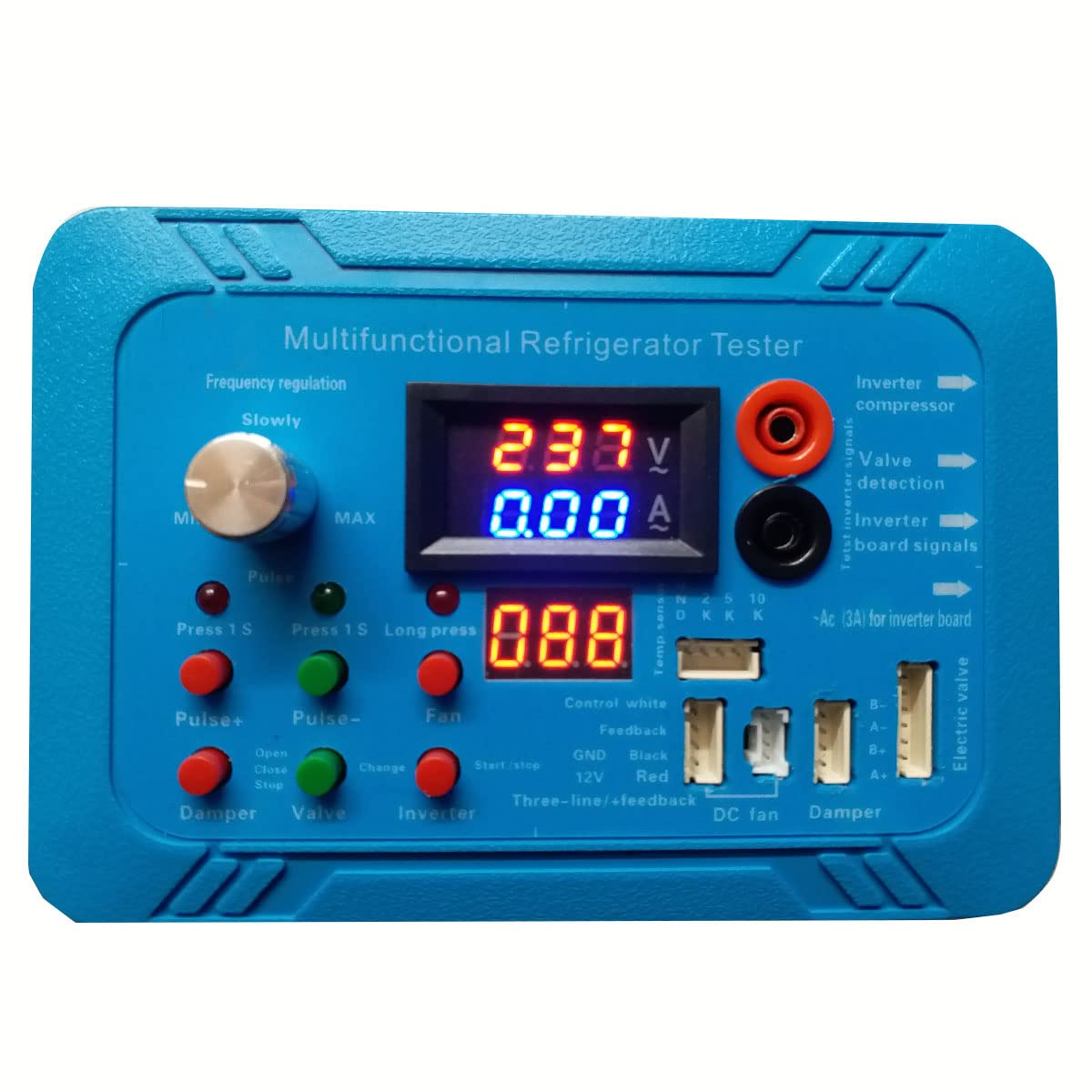Inverter Refrigerator Testing Instrument Tester Compressor Inverter Board Pulse Solenoid Valve Fault Repair Test Tool Universal