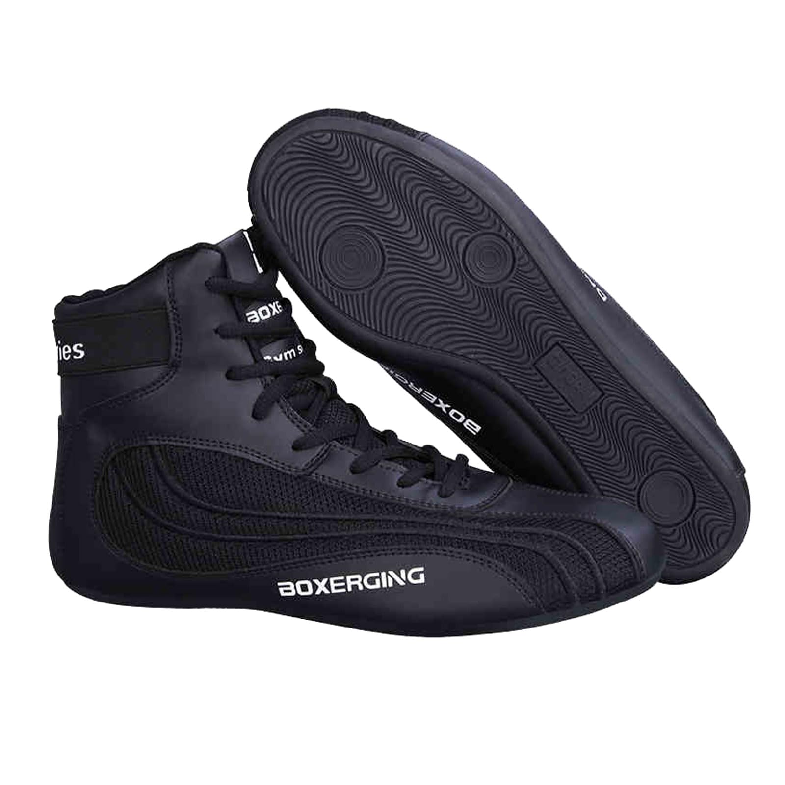 ForceRoute Wrestling Shoes,Boxing Shoes,Men'S Wrestling Shoes Boots,Boxing Shoes Men,Fighting Shoes,Training Sneakers Wrestling Shoes,Excellent Grip,Lightweight,Breathable,For Training Mma Muay Thai